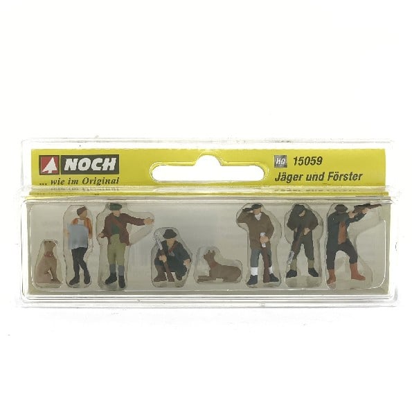 Figurines Forestiers Noch - échelle H0 - Pour Maquettes De Train, Dioramas - Personnages Miniatures
