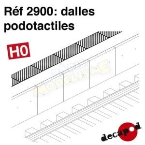 Dalles podotactiles [HO] - DECAPOD 2900