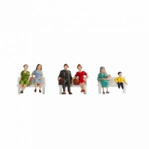 Figurines [HO] : "Gens assis" - NOCH 18131