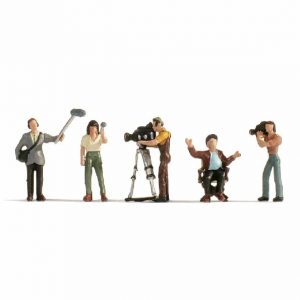 Figurines [HO] : "Équipe de cameramen" - NOCH 15573