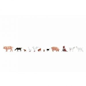 Figurines [HO] : "Animaux de la ferme" - NOCH 15711