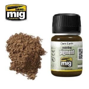 Terre à décor : Pigment "Terre sombre" [35 ml] - A.MIG 3007