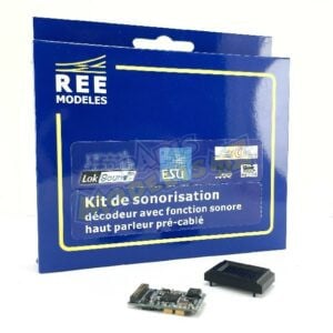 [HO] : Décodeur son ESU 21MTC pour locomotive électrique CC7100 + HP (son REE) - REE XB405