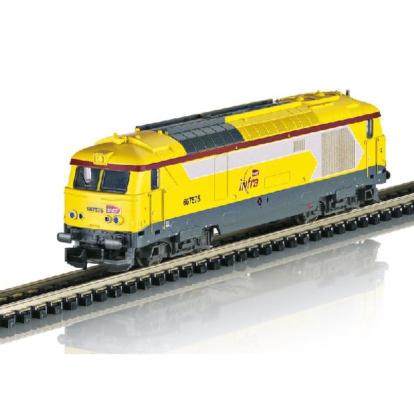 JOUEF - HJ2393 - SNCF Infra, locomotive diesel BB 669126, livrée jaune, ép. VI JOUEF - HJ2393 - SNCF Infra, locomotive diesel BB 669126, livrée jaune, ép. VI