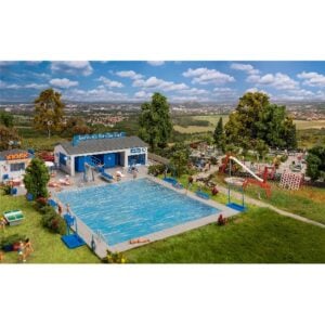 [HO] : Coffret promotionnel "Loisirs à la piscine" - FALLER 190136