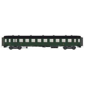 [HO] : Voiture C10yfi OCEM 36, vert 306 à châssis et toit noir, marquage 1938, SNCF, Ep. IIIa - MODELS WORLD 40950