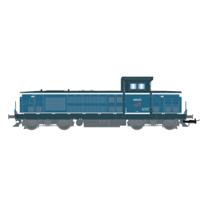 [HO] : Locomotive diesel BB 666025, livrée blanche/bleue "INFRA", SNCF, Ep. VI, DCC Sound - JOUEF HJ2475S