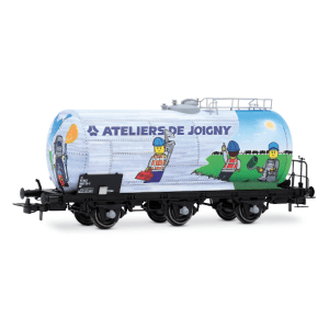 [HO] : Wagon-citerne à 3 essieux, livrée « Ateliers de Joigny », SNCF, Ep. IV - HJ6295