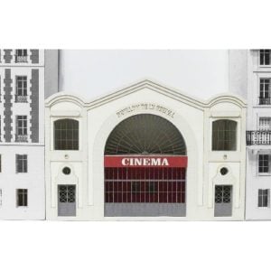 Maquette [HO] : Immeuble cinéma "l'Arsenal" pour fond de décor - ARCHITECTURE & PASSION 87FDD114