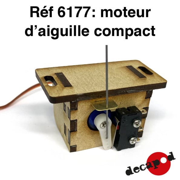 Moteur d'aiguille compact - DECAPOD 6177 – Image 4