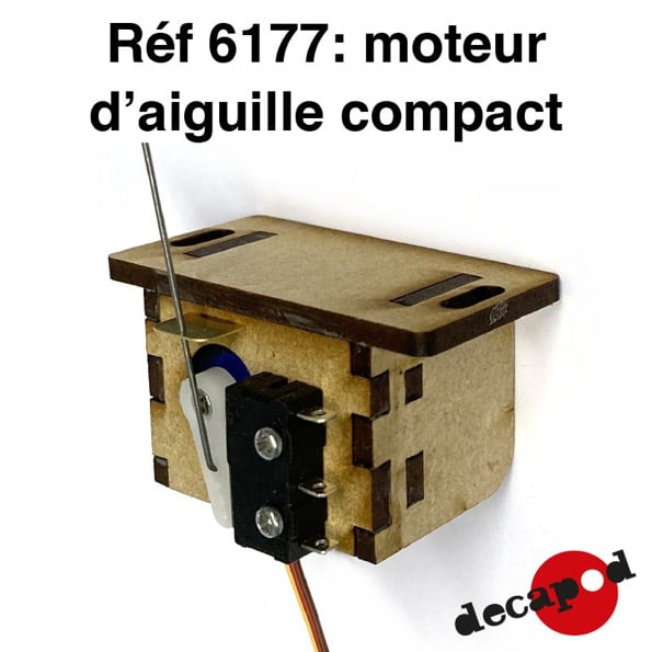 Moteur d'aiguille compact - DECAPOD 6177 – Image 5