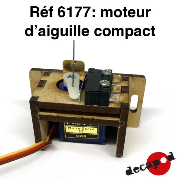 Moteur d'aiguille compact - DECAPOD 6177 – Image 6