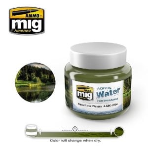 Gel acrylique : Texture "Eau de rivière calme" [250 ml] - A.MIG 2204