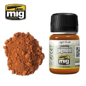Terre à décor : Pigment « Rouille claire » [35 ml] – A.MIG 3006