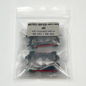[HOe] : Kit 2 bogies avec essieux HOe pour BB401 (VM023) et BB402 (VM024) - REE M701-SP10-401/402