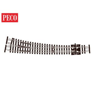 [N Code 55] : Aiguillage courbé à droite, rayon large [Electrofrog] - PECO SL-E386F