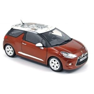 Véhicule [1:18] : Citroën DS3 rouge - NOREV 181542