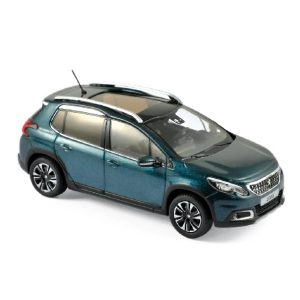 Véhicule [O] : Peugeot 2008, Bleu Cristal Emeraude, 2016 - NOREV 479845