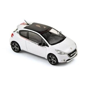 Véhicule [O] : Peugeot 208 'Ligne S' 2012, blanc Banquise - NOREV 472802