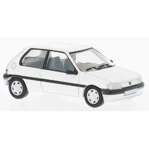 Véhicule [HO] : Peugeot 106 3 portes phase 1, blanc meije, 1991 - SAI 6620 (PCX871244)
