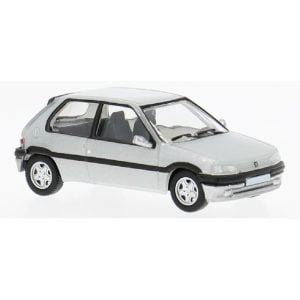 Véhicule [HO] : Peugeot 106 3 portes phase 1 XSI, argent métallisé, 1992 - SAI 6635