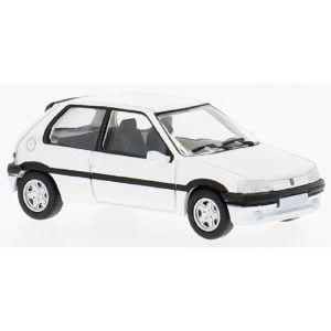 Véhicule [HO] : Peugeot 106 3 portes phase 1 XSI, blanc Meije, 1992 - SAI 6636