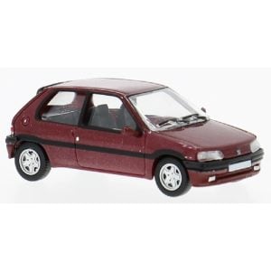 Véhicule [HO] : Peugeot 106 3 portes phase 1 XSI, Le Mans, rouge lucifer, 1993 - SAI 6639 (PCX870750)
