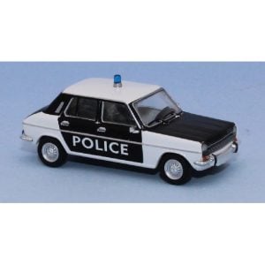 Véhicule [HO] : SIMCA 1100, police "pie", 1967 - SAI 6815