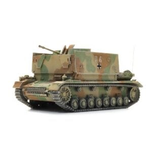 Véhicule Militaire [HO] : Char de la Wehrmacht avec camouflage tricolore - ARTITEC 6870713