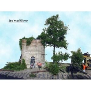 [HO] : Socle de château d'eau en maçonnerie - PN SUD MODELISME 8712B