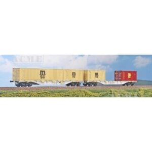 [HO] : Coffret de 2 wagons porte-conteneurs type Sgnss '60 "AAE" et "VTG", Ep. VI - ACME 45154
