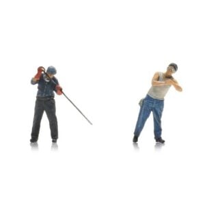 Figurines [N] : Mécanos de la locomotive à vapeur SNCF LeNorman [x2] - ARTITEC 5160052
