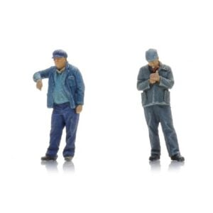 Figurines [N] : Mécanos de la locomotive à vapeur SNCF Fugain [x2] - ARTITEC 5160055