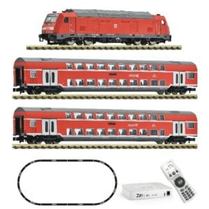 [N] : Coffret numérique Z21 START newGen : Locomotive diesel BR 245 avec train de voyageurs, DB AG, Ep. VI - FLEISCHMANN 5170006