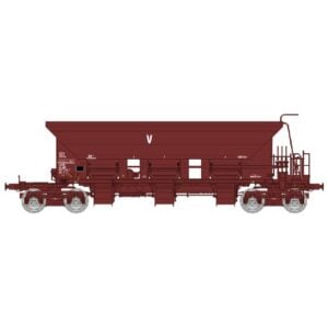 [HO] : Wagon trémie à BALLAST T1 Uas, "V de l’équipement", SNCF, Ep. IV-V - REE WB1022