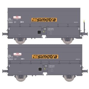 [HO] : Coffret de 2 wagons Coke STEMI 56 “SIMOTRA”, SNCF, Ep. IV-V - REE WB979